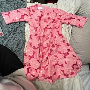 Sara Campbell Size 12 Women’s midi dress pink